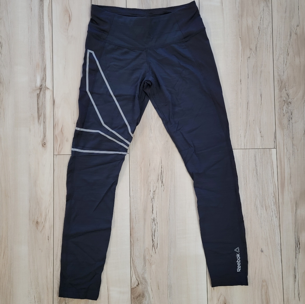 Reebok Reflective Running Tights - Size Small
